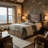 Fireside Lodge Appalachian Windowpane Platform Bed - Queen-1857958003