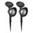 Solar Powered Black Spotlights - 2 Count