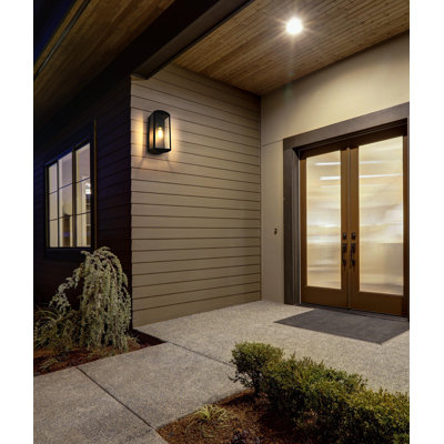 Miles Outdoor Wall Sconce in Black