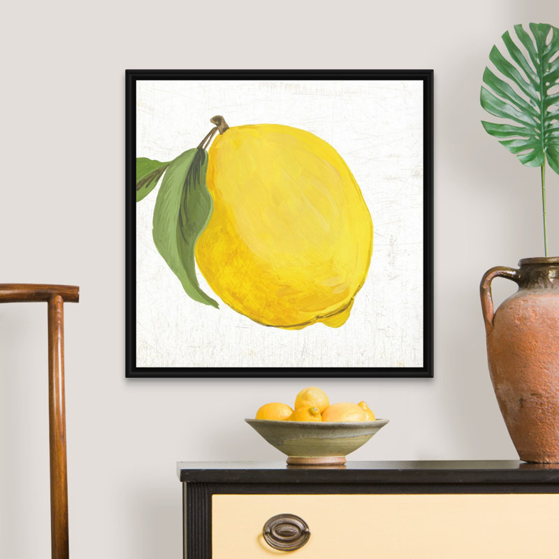 «Sweet and Sour» par Aimee Wilson - reproduction d'art, H 26 po x l 26 po x P 1,75 po, Toile avec cadre noir