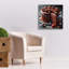 Art mural sur toile Epic Graffiti «Chocolate Cake» par Rey Klimt, 26 po x 26 po-2102935218
