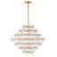 16 - Light Unique Tiered Chandelier