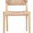 Seagrove Woven Water Hyacinth and Rubberwood Chair