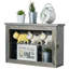 Vitrine en bois massif H 11,4 po x l 15,6 po-113948223