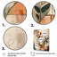 Ruhani vert et beige canalisant les vibrations bohémiennes sur toile-88533896-88533893