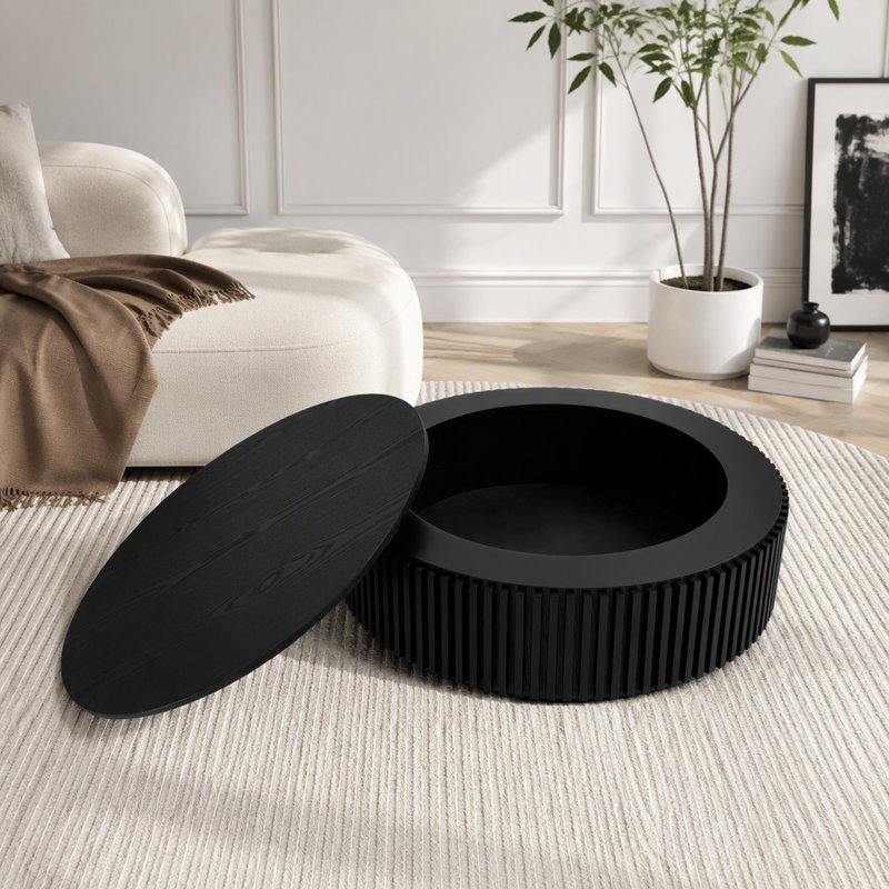Coffee Table, 32 lbs, Black