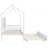 Wooden House Bed with Trundle-376153610