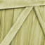 Sarenac 100cm H x 299.9994cm W Green Wood Gate-68934746