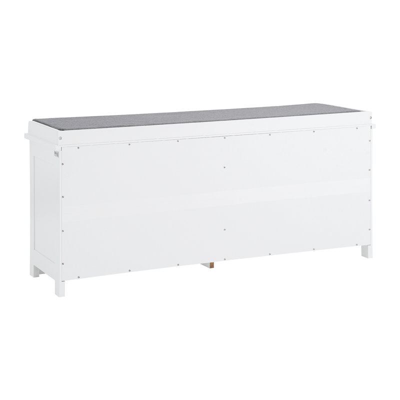 8 Pair Shoe Storage Bench