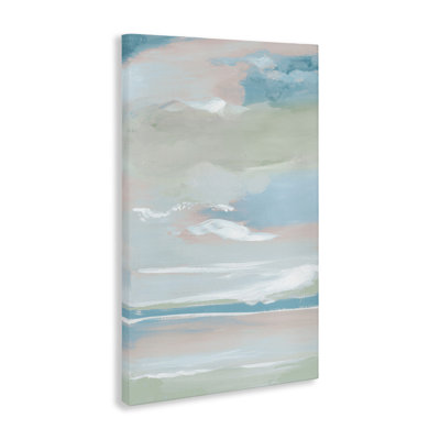 Seaside Blush Sunrise Canvas, design by Lera