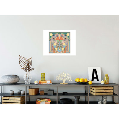 «Imperial Hotel Peacock» par Frank Lloyd Wright - Impression giclée