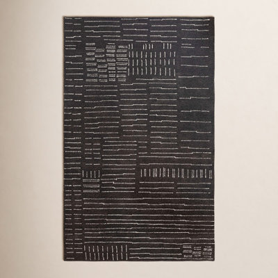 Ouzo Hand-Tufted Abstract Wool Rug