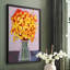 «Daisy Bouquet II», reproduction encadrée - bois massif-2130215296-2130215303