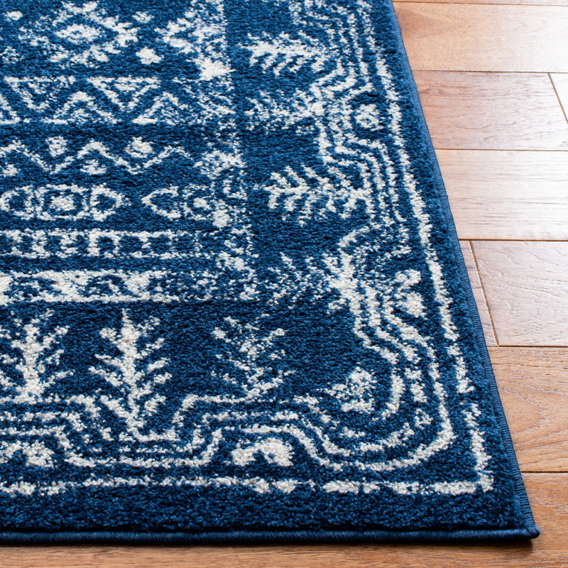 Tulum Performance Southwestern Rug, Square 6'7"
