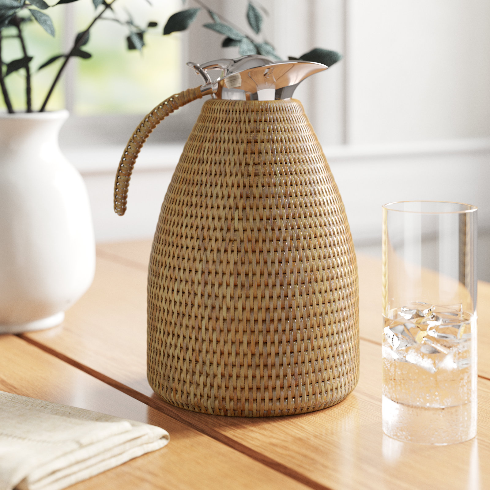 Camden 50.72oz. Pitcher, Honey Brown