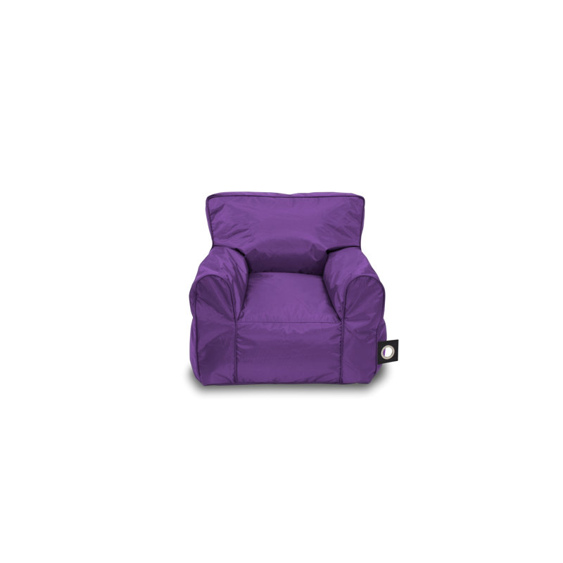 Outdoor Friendly Refillable Classic Bean Bag, Purple