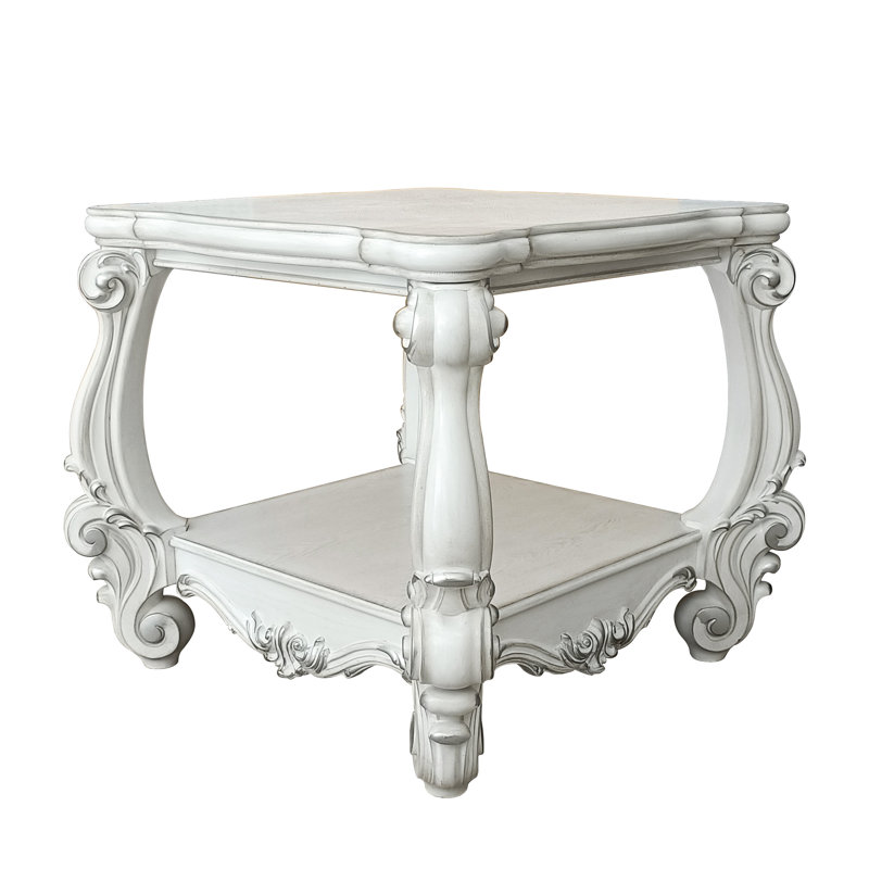 Table de bout Traditional White