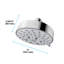 L Series Round Five Spray Modes Adjustable Shower Head
