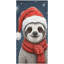 Serviette de plage de Noël en microfibre à séchage rapide, 30 x 60 po