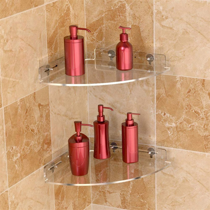 Colbe Stainless Steel Shower Shelf