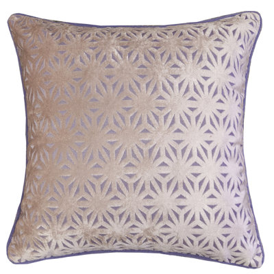  Cut Velvet Throw Pillow Cover & Insert