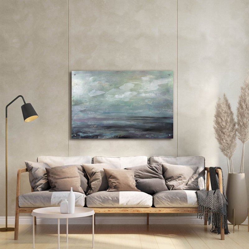 «Storm Is Coming» par Danhui Nai, art mural en verre acrylique, H 24 po x l 36 po x P 0,2 po