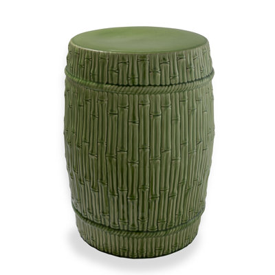 Tabouret de jardin en bambou