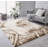 Serene Beige & Gray Abstract Shag Modern Rug-237298721-237298748