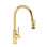 Modern Prep Size Plp Pulldown Faucet - Lever Sprayer - Angled Spout