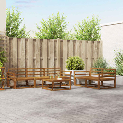 254cm Wide Patio Sectional Set