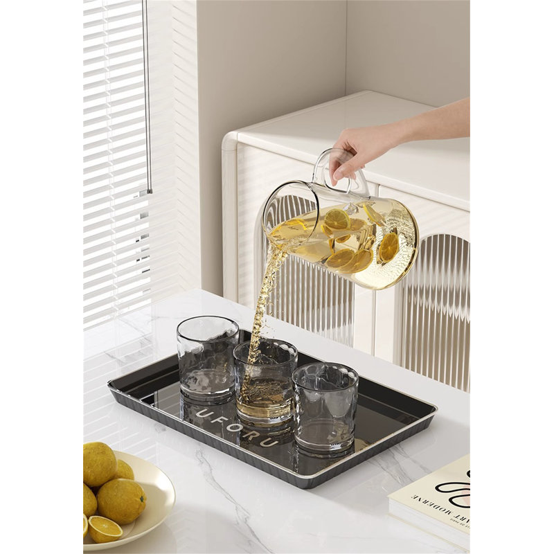 Aljaquan Plastic Tray, 0.91" H x 7.17" W x 18.11" D