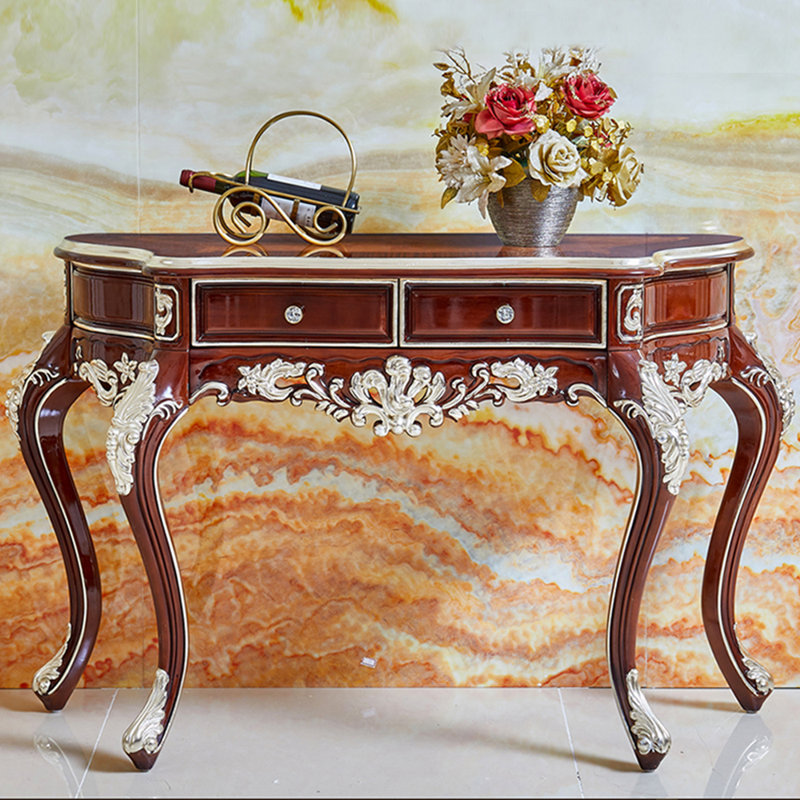 Console de style européen de luxe