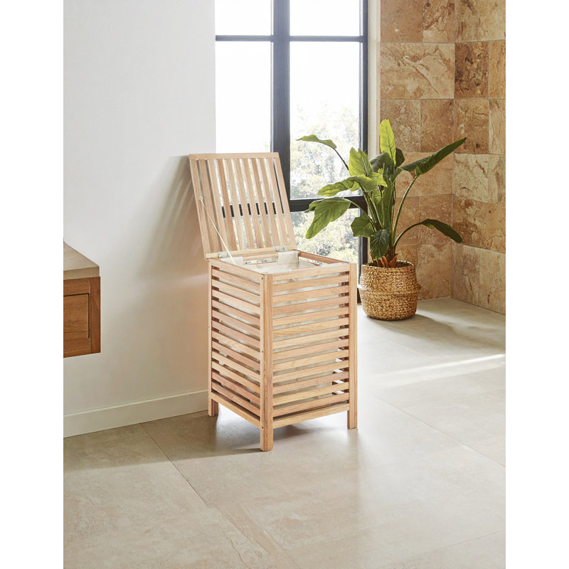 Wood Laundry Hamper