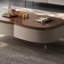 Table basse moderne en noyer massif-103446944