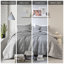 Édredon pour lit simple / simple TG 3 pièces avec motif à pinces, rembourrage, - étiqueté, coussin décoratif carré à teinture cationique, lavable à la machine-120954490