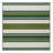 Washable Moss White Striped Area Rug-1709509952