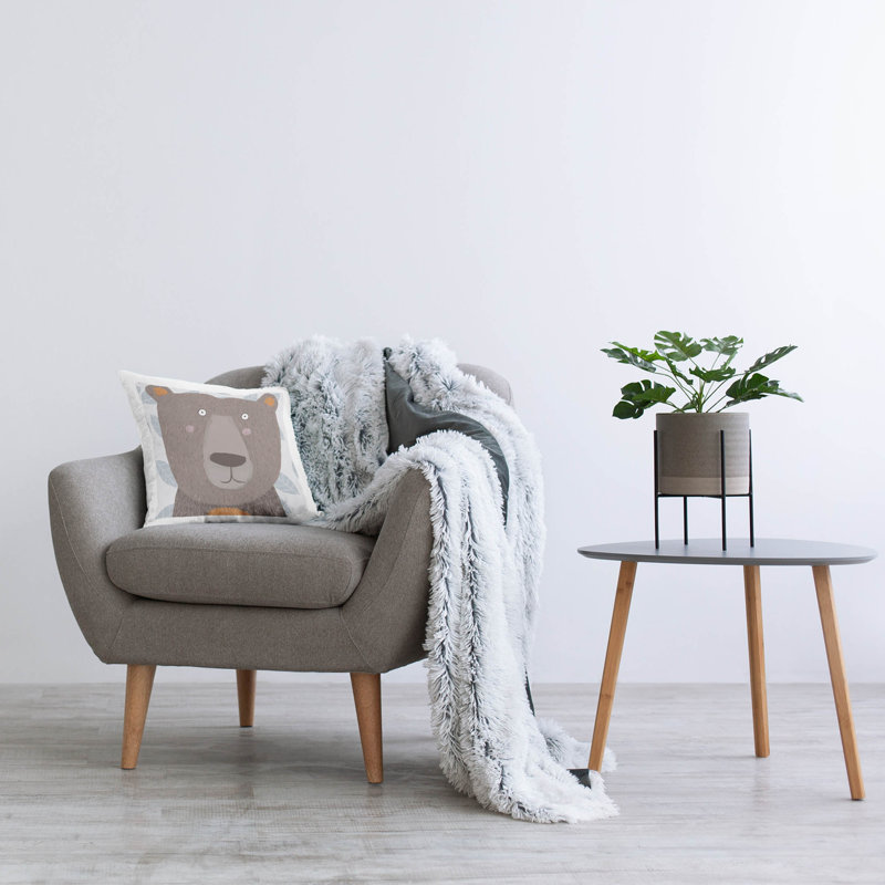 Polyester Throw Square Pillow Cover & Insert