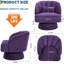 Fauteuil demi-tonneau pivotant Modern