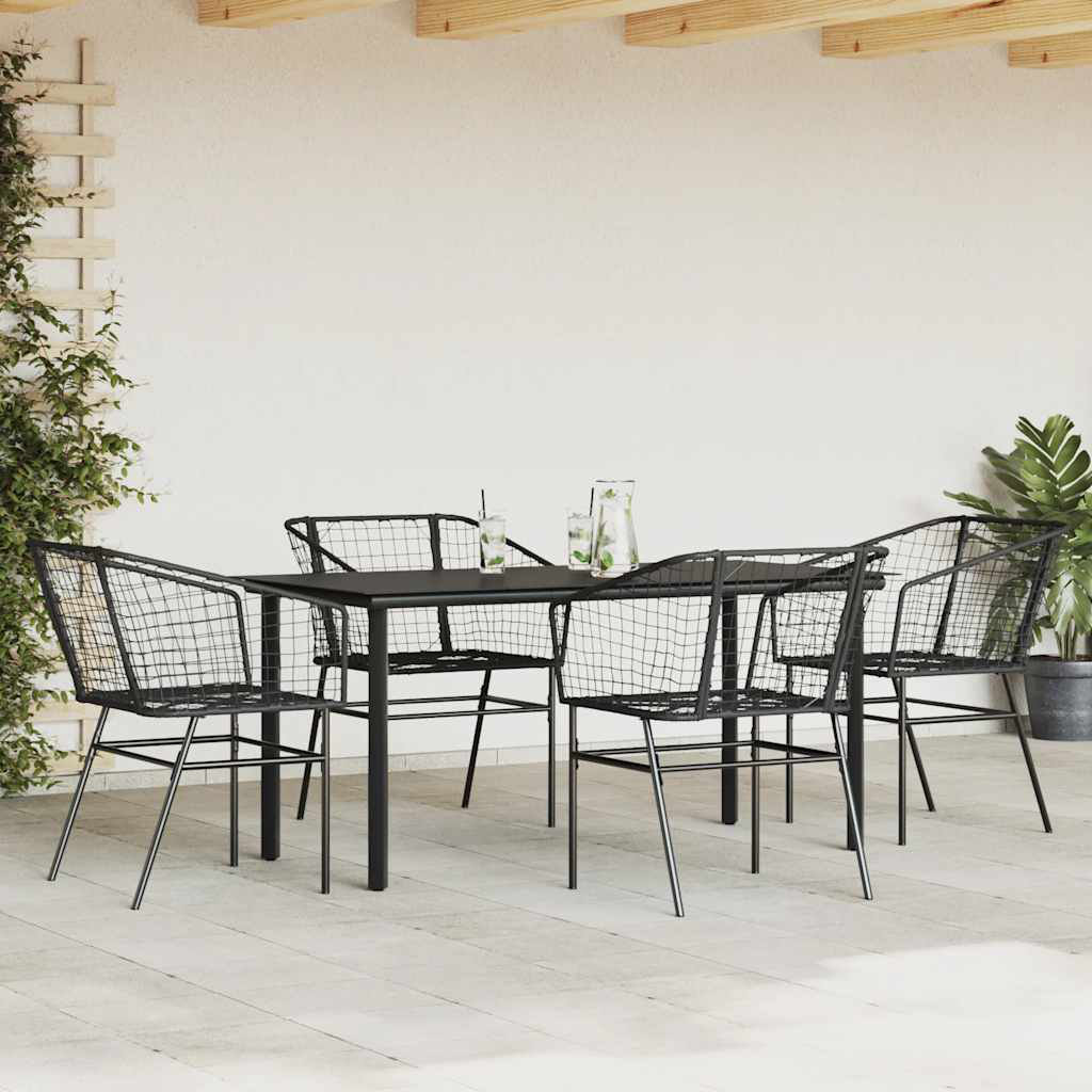 Rectangular 5 - Piece 4 - Person 160Cm L Outdoor Table Set