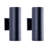 12'' Cylinder Outdoor Wall Sconces, Up And Down Aluminum Exterior Wall Lights, E26 Base Porch Lights For Garage, Patio(set Of 2)-854484117