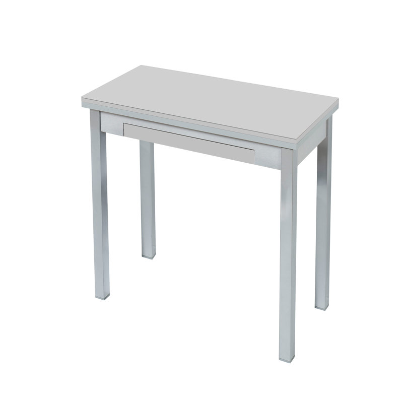 Misk Rectangular 80Cm L x 80Cm L Dining Table, Grey