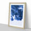 Velvet Blue in Abstract - Framed Print-55763917-55763919