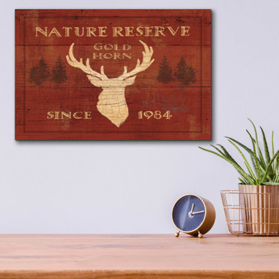 «Lodge Signs IX» par James Wiens, art mural en verre acrylique