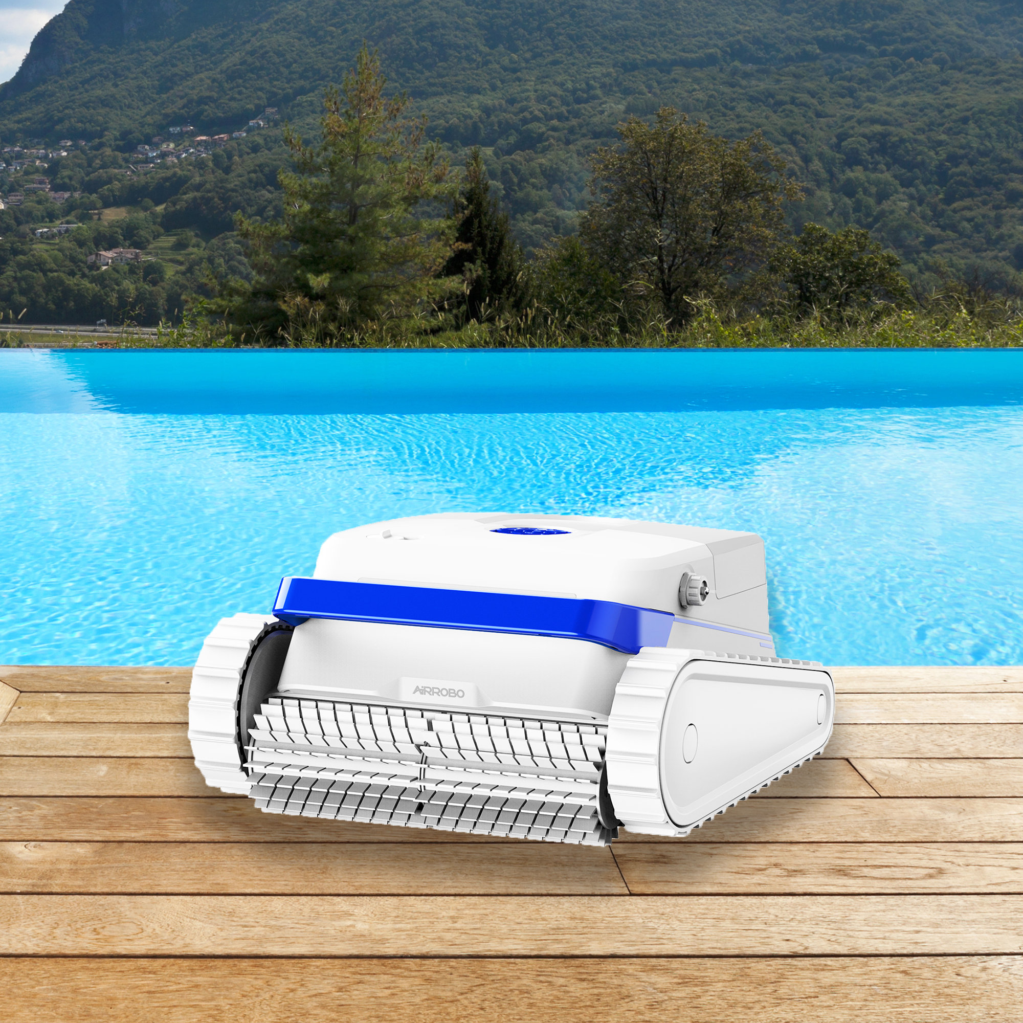 AIRROBO Cordless Robotic Pool Cleaner For Inground Pools And Above ...