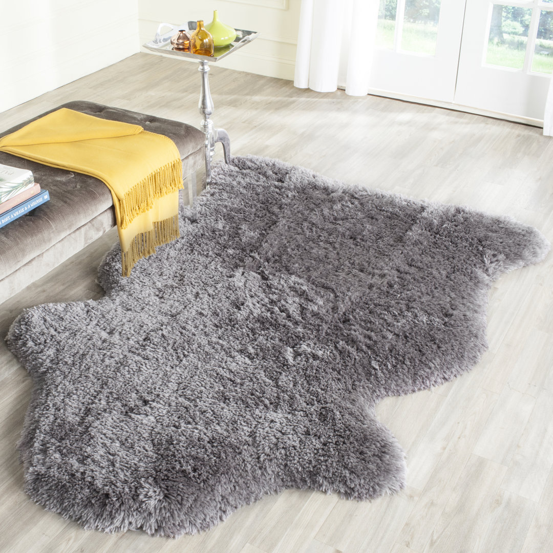 Letchworth Hand Tufted Grey Rug