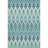 Premium Machine Washable Cerrito Teal Rug-105698324