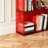 Modern Red Acrylic Bookcase-1594928517