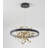 Modern LED Round Halo Confetti Chandelier -848205556-866261619