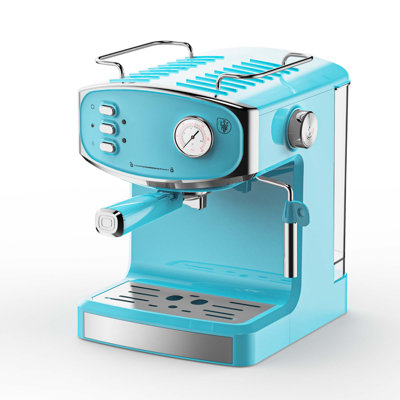 Cafetière espresso 20 bars avec mousseur à lait, buse vapeur, manomètre, réservoir d'eau 54 oz pour cappuccino et café au lait