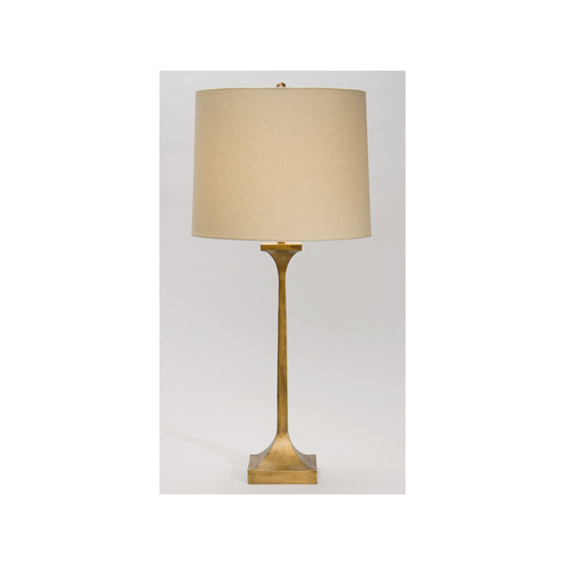 Gramercy Metal Table Lamp Lamp, Gilded Iron, 31" H x 14" W x 14" D